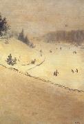 Giuseppe de nittis Field of Snow n.d (nn02) oil painting picture wholesale